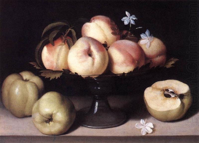 NUVOLONE, Panfilo Still-life with Peaches ag china oil painting image